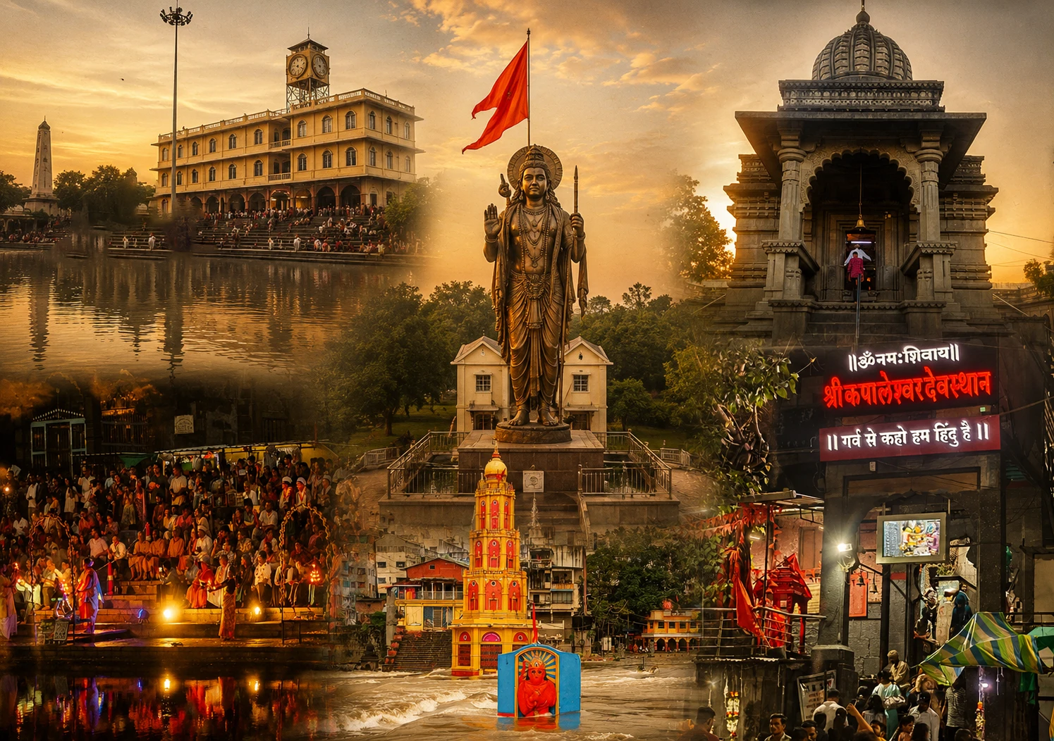 नाशिकमधील प्रमुख धार्मिक आणि पर्यटन स्थळे