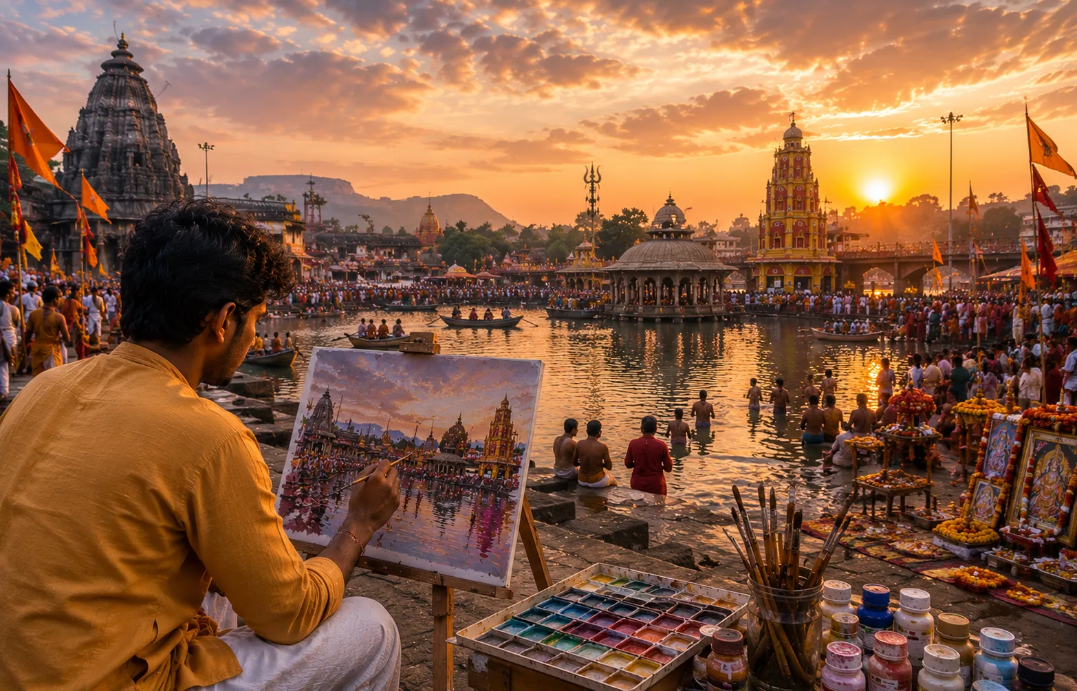 कुंभ पेंटिंग स्पर्धा